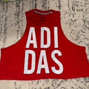 Adidas crop top small
